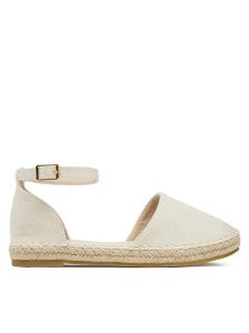 DeeZee Espadryle E8265-6 Beżowy. Brązowe espadryle DeeZee, bez wzorów, z materiału, bez obcasa. Za 119,99 zł.