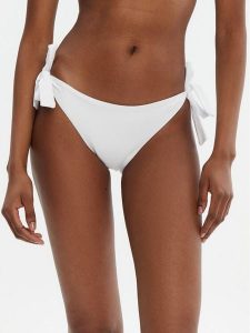 Guess Dół od bikini E5GO32 LY00K Biały. Białe bikini Guess, z aplikacjami, z syntetyku. Za 169,99 zł.