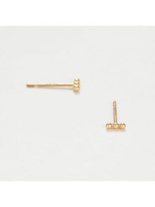 CARATELLI Złote kolczyki-wkrętki "Emma" rozmiar: onesize. Żółte kolczyki CARATELLI, złote. Za 166,49 zł.