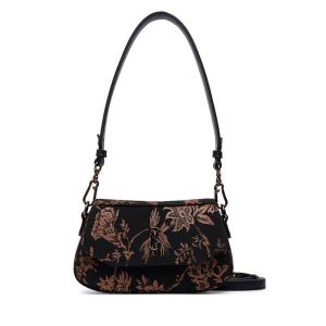 Torebka Steve Madden. Czarne torebki klasyczne Steve Madden, bez wzorów, bez dodatków. Za 429,99 zł.