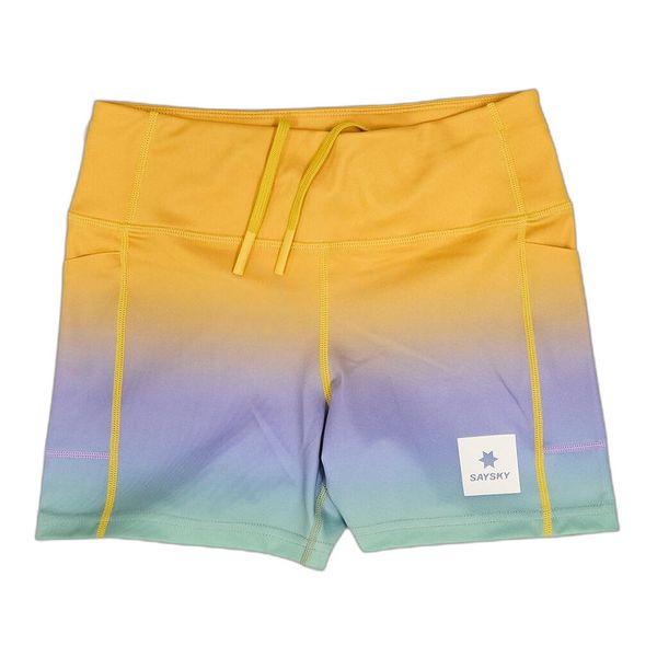 Szorty damskie Saysky Drip Dye Combat+ Tights 4". Fioletowe szorty SAYSKY, bez wzorów. Za 282,25 zł.