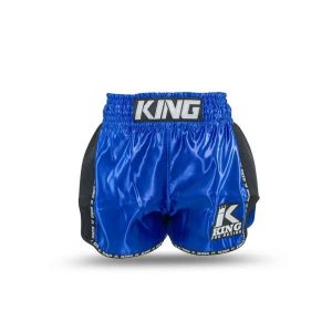 Szorty do boksu tajskiego King Pro Boxing Bangkok 2. Czarne szorty KING PRO BOXING, bez wzorów, sportowe. Za 269,50 zł.