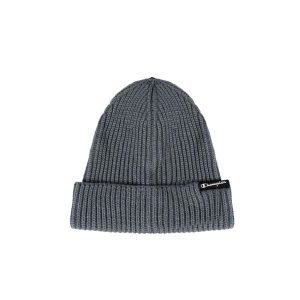 Czapka outdoor zimowa unisex Beanie. Szare czapki Champion, bez wzorów, sportowe. Za 93,00 zł.