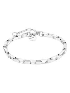 Tamaris Bransoletka z elementami ozdobnymi rozmiar: onesize. Szare bransoletki Tamaris, ze stali. Za 123,25 zł.