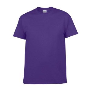 Ciężka Bawełniana Koszulka Z Krótkim Rękawem Dla Dorosłych Unisex. Czerwone bluzki GILDAN, xl, bez wzorów, z bawełny, sportowe, bez kołnierzyka, bez ramiączek. Za 37,99 zł.