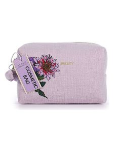 Tri-Coastal Design Kosmetyczka w kolorze fioletowym - 10 x 15 cm rozmiar: onesize. Różowe kosmetyczki Tri-Coastal Design, bez wzorów, z materiału. Za 35,02 zł.