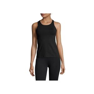 Damska Koszulka Treningowa Casall Essential Racerback Szybkoschnąca. Czarne bluzki Casall, bez wzorów, sportowe, bez kołnierzyka, bez ramiączek. W wyprzedaży za 174,99 zł.