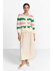 Rich & Royal Kardigan w kolorze kremowym rozmiar: XL. Brązowe kardigany Rich & Royal. Za 239,95 zł.