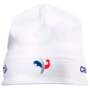 Czapka wyścigowa Craft FFS 2022. Białe czapki Craft, bez wzorów, sportowe. Za 130,50 zł.