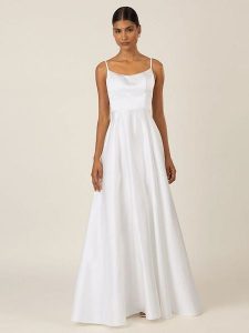 APART Sukienka w kolorze białym rozmiar: 34. Białe sukienki Apart, bez wzorów, bez kołnierzyka, bez ramiączek, maxi. Za 260,99 zł.