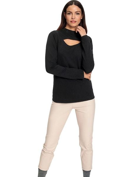 Heine Sweter w kolorze czarnym rozmiar: 40. Czarne golfy Heine, bez wzorów. Za 96,83 zł.