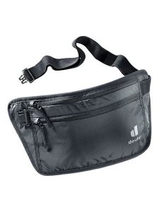 Deuter Saszetka "Security Money Belt II" w kolorze czarnym - 31 x 15 x 5 cm rozmiar: onesize. Czarne nerki i saszetki Deuter, bez wzorów, z materiału. Za 61,46 zł.