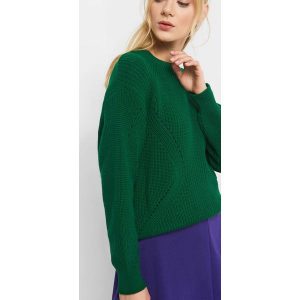 Sweter z widocznym splotem. Swetry klasyczne marki Orsay. W wyprzedaży za 70,00 zł.