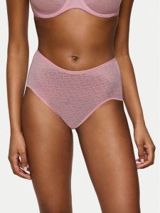 Triumph Figi klasyczne z wysokim stanem Triumph Signature Sheer Maxi EX 10215936 Różowy. Czerwone figi Triumph, bez wzorów, z syntetyku. Za 90,00 zł.