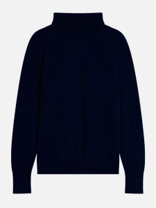 Just Cashmere Kaszmirowy golf w kolorze granatowym rozmiar: XXL. Niebieskie golfy Just Cashmere, bez wzorów, z kaszmiru. Za 459,04 zł.