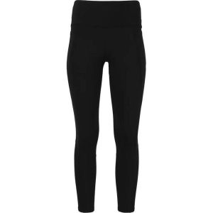 Damskie legginsy Athlecia Aliya. Czarne legginsy Athlecia, bez wzorów, z materiału, długie. Za 208,10 zł.