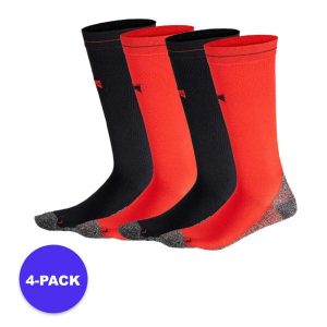 Skarpety do biegania/kompresyjne – 4 szt. – Niebieskie. Czerwone skarpetki XTREME, bez wzorów, z elastanu. Za 219,79 zł.