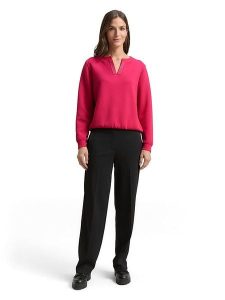 Tom Tailor Bluza w kolorze różowym rozmiar: XS. Różowe bluzy Tom Tailor, xs, bez wzorów, bez kaptura. Za 93,29 zł.