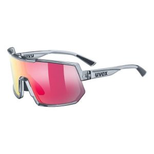 Okulary Uvex Sportstyle 235 Smoke Transparent. Szare okulary przeciwsłoneczne UVEX. Za 329,99 zł.