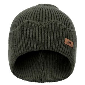 Damska Czapka Longo Beanie. Szare czapki Trespass, bez wzorów, sportowe. Za 44,99 zł.