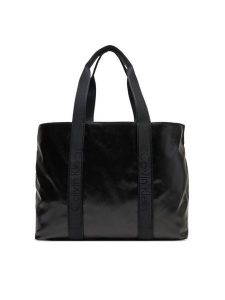 Calvin Klein Torebka Ultralight Water Repellent Tote LV04F3211G Czarny. Czarne shopper bag Calvin Klein, bez wzorów, z materiału, bez dodatków. Za 389,99 zł.
