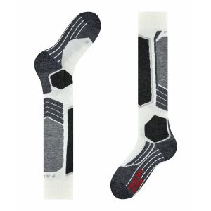 Podkolanówki damskie Falke SK2. Białe skarpetki Falke, bez wzorów. Za 231,50 zł.