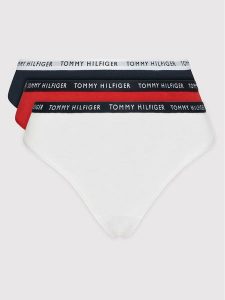 Tommy Hilfiger Komplet 3 par stringów UW0UW02829 Kolorowy. Komplety bielizny TOMMY HILFIGER, bez wzorów, z bawełny. Za 119,99 zł.