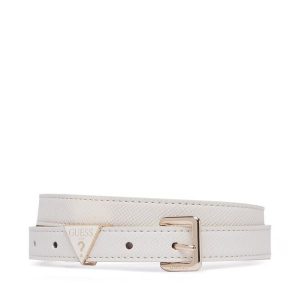 Pasek Guess. Białe paski Guess, z aplikacjami. Za 194,99 zł.