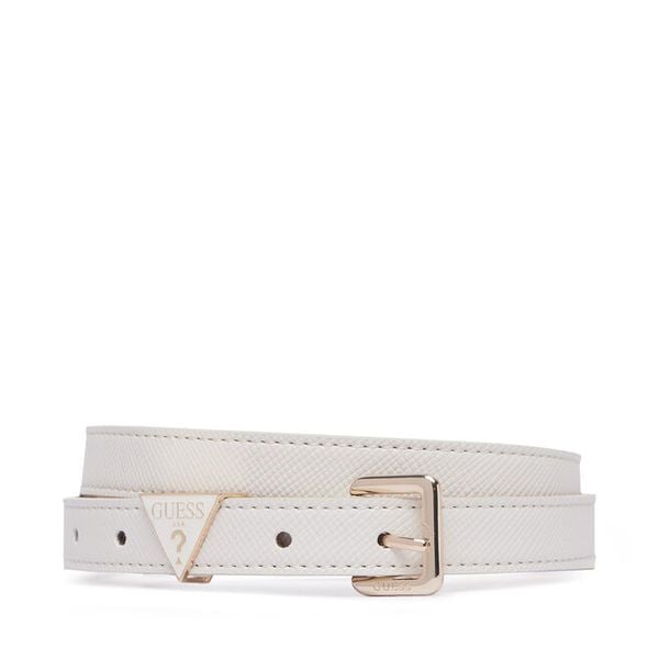 Pasek Guess. Białe paski Guess, z aplikacjami. Za 194,99 zł.