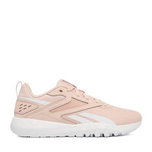 Sneakersy Reebok. Czerwone buty sportowe Reebok, bez wzorów, bez zapięcia, na fitness i siłownię. Za 359,99 zł.