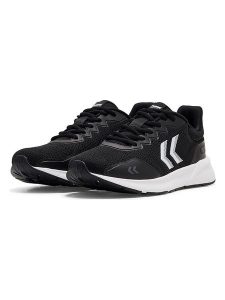 Hummel Sneakersy "Reach TR Hiit" w kolorze czarnym rozmiar: 40. Czarne trampki Hummel, bez wzorów, z materiału, bez zapięcia. Za 165,55 zł.