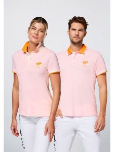 Polo Sylt Koszulka polo w kolorze jasnoróżowym rozmiar: XL. Różowe bluzki Polo Sylt, xl, bez wzorów, bez kołnierzyka, bez ramiączek. Za 100,99 zł.