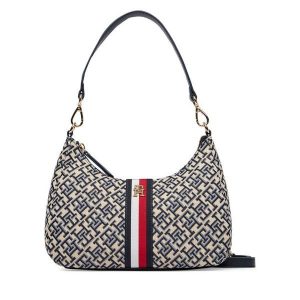 Torebka Tommy Hilfiger. Niebieskie torebki klasyczne TOMMY HILFIGER, bez wzorów, bez dodatków. Za 529,99 zł.