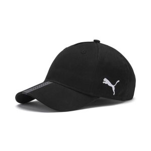 Czapka Puma Liga, Dla obu płci. Czarne czapki Puma, bez wzorów, z bawełny, sportowe. Za 57,99 zł.