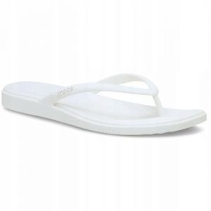 Japonki Dla Dorosłych Crocs Miami Frosted Flip. Brązowe klapki Crocs, bez wzorów, z materiału, bez obcasa. Za 169,99 zł.