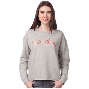 Pepe Jeans Bluza Damska Babe S Szary. Bluzy marki Pepe Jeans. W wyprzedaży za 148,00 zł.