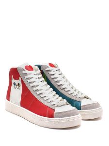 Goby Sneakersy ze wzorem rozmiar: 39. Trampki Goby, bez wzorów, z materiału, za kostkę, bez zapięcia. Za 286,45 zł.