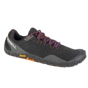 Damskie Buty Do Biegania Vapor Glove 6. Czarne buty trekkingowe Merrell, bez zapięcia. Za 596,99 zł.