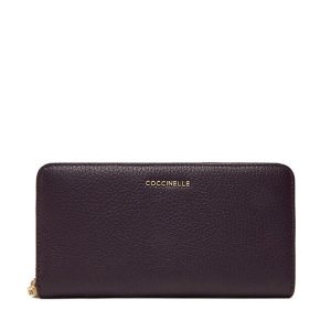 Portfel Coccinelle. Fioletowe portfele Coccinelle, bez wzorów. Za 449,99 zł.