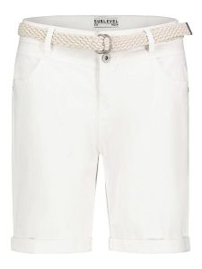 Sublevel Bermudy w kolorze białym rozmiar: XL. Białe szorty Sublevel, bez wzorów, z tkaniny. Za 113,63 zł.