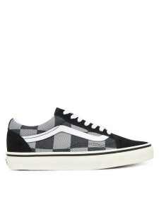Vans Tenisówki Old Skool VN000D5NBMA1 Czarny. Czarne trampki Vans, bez wzorów, ze skóry, bez zapięcia. Za 249,99 zł.