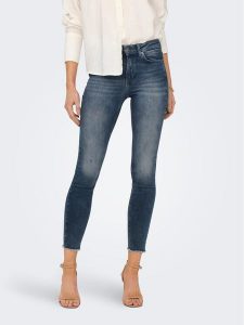 ONLY Jeansy 15216970 Niebieski Skinny Fit. Niebieskie jeansy ONLY, bez wzorów, z bawełny. Za 199,99 zł.