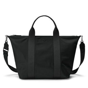 Torebka LAUREN RALPH LAUREN. Czarne torebki klasyczne Lauren Ralph Lauren, bez wzorów, bez dodatków. Za 679,99 zł.