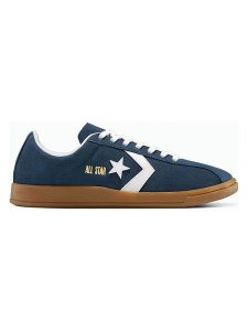 Converse Skórzane sneakersy "All Star Classic" w kolorze granatowym rozmiar: 46. Niebieskie trampki Converse, bez wzorów, bez zapięcia. Za 194,95 zł.