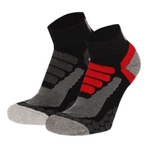 Niskie skarpetki do chodzenia - Uniseks - Multi czarne - 2 pary. Czarne skarpetki XTREME, bez wzorów, z elastanu. Za 122,04 zł.