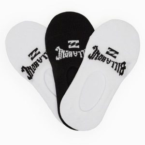Stopki Billabong. Czarne skarpetki Billabong, bez wzorów. Za 34,99 zł.