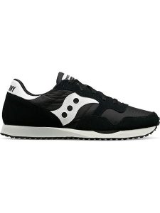 Saucony Sneakersy w kolorze czarnym rozmiar: 40,5. Czarne trampki Saucony, bez wzorów, bez zapięcia. Za 316,24 zł.