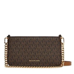 Torebka MICHAEL Michael Kors. Brązowe torebki klasyczne MICHAEL Michael Kors, bez wzorów, bez dodatków. Za 629,99 zł.