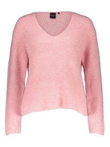 Josephine & Co Sweter "Avalon" w kolorze jasnoróżowym rozmiar: XL. Różowe swetry oversize Josephine & Co, xl, bez wzorów, z wełny, bez ramiączek. Za 279,95 zł.