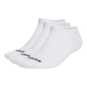 Skarpety stopki adidas Linear Low 3pack. Białe skarpetki ADIDAS, bez wzorów. Za 36,99 zł.